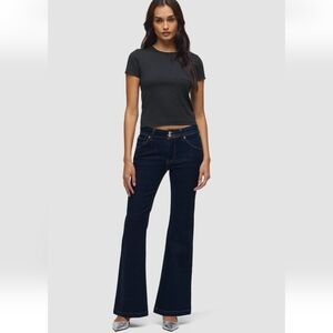 Hudson Jeans Dark Indigo Flare Leg